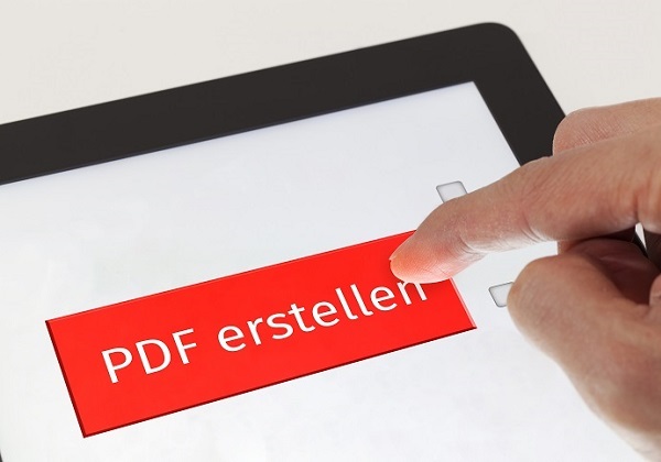 PDF-Erstellung mit dem Adobe Logo